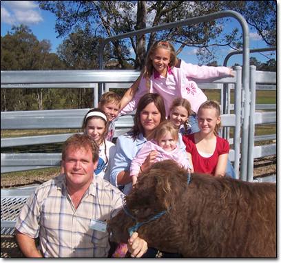 Venticinque Family and Lancelot